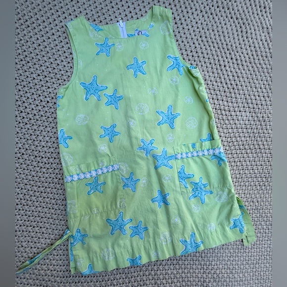 Vintage Mom 12 & Me 4T Matching starfish green dresses - Picture 11 of 16